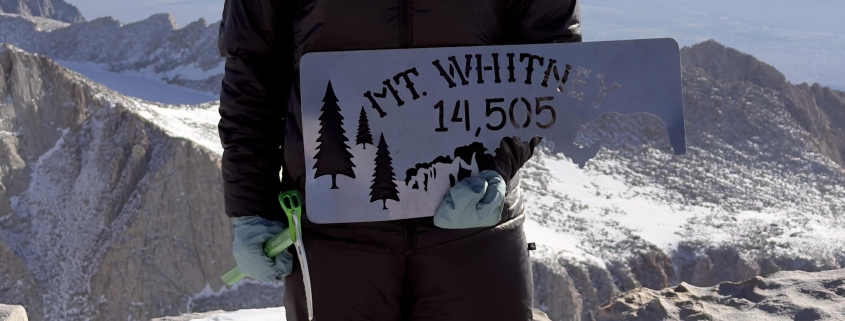 Tyler atop Mt. Whitney